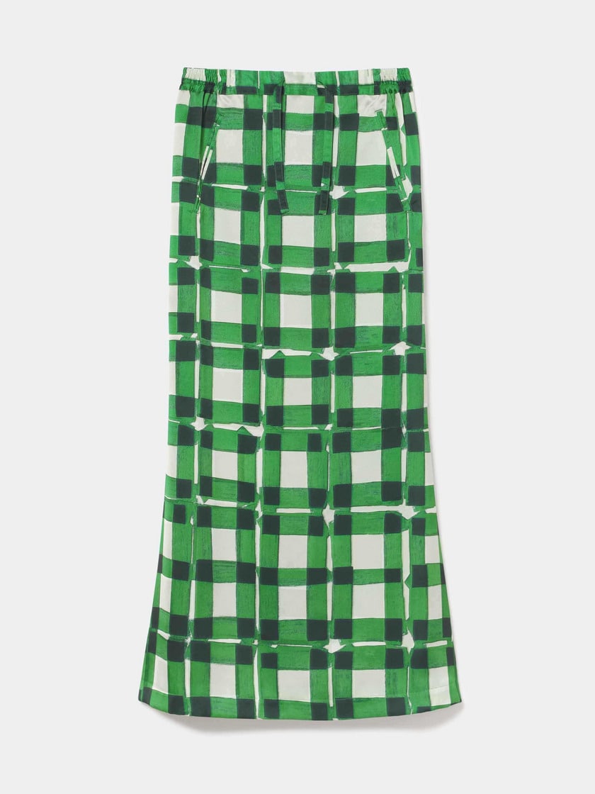 Print Mermaid skirt
