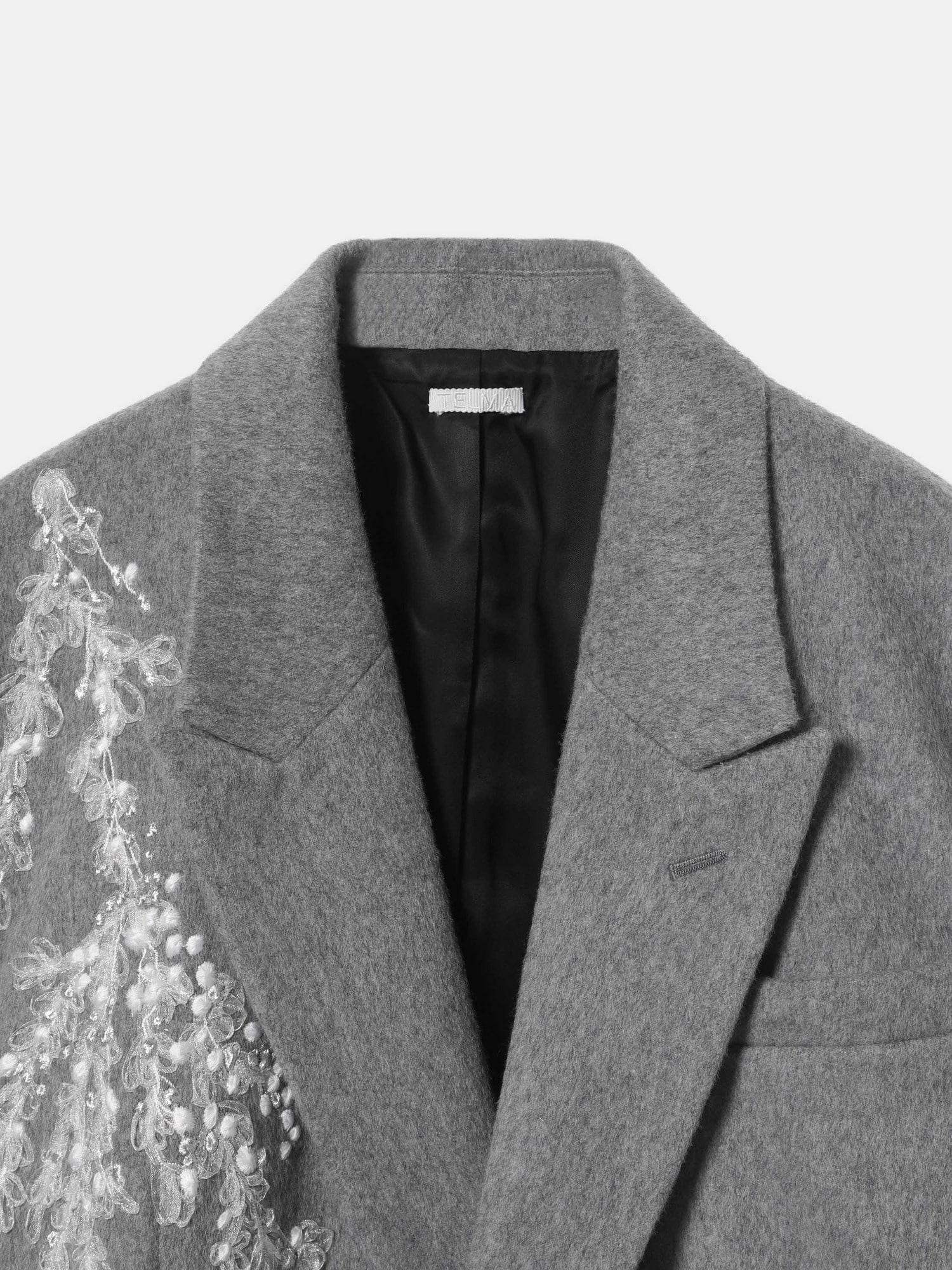Embroidery Over Jacket MD.GREY