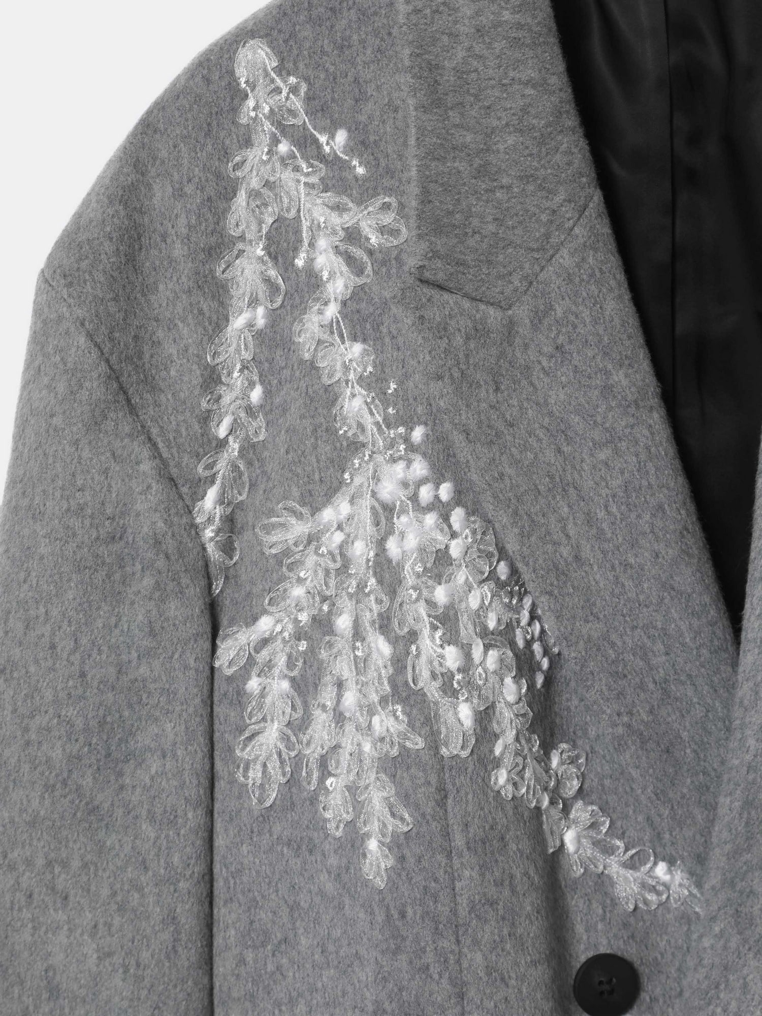 Embroidery Over Jacket MD.GREY