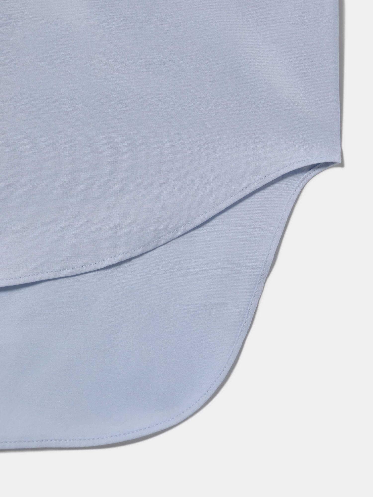Embroidery W Cuffs Shirts LT.BLUE