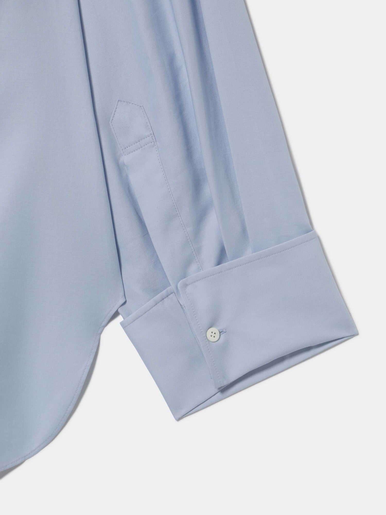 Embroidery W Cuffs Shirts LT.BLUE